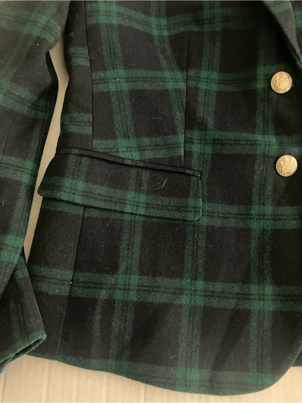 J.CREW Plaid Blazer